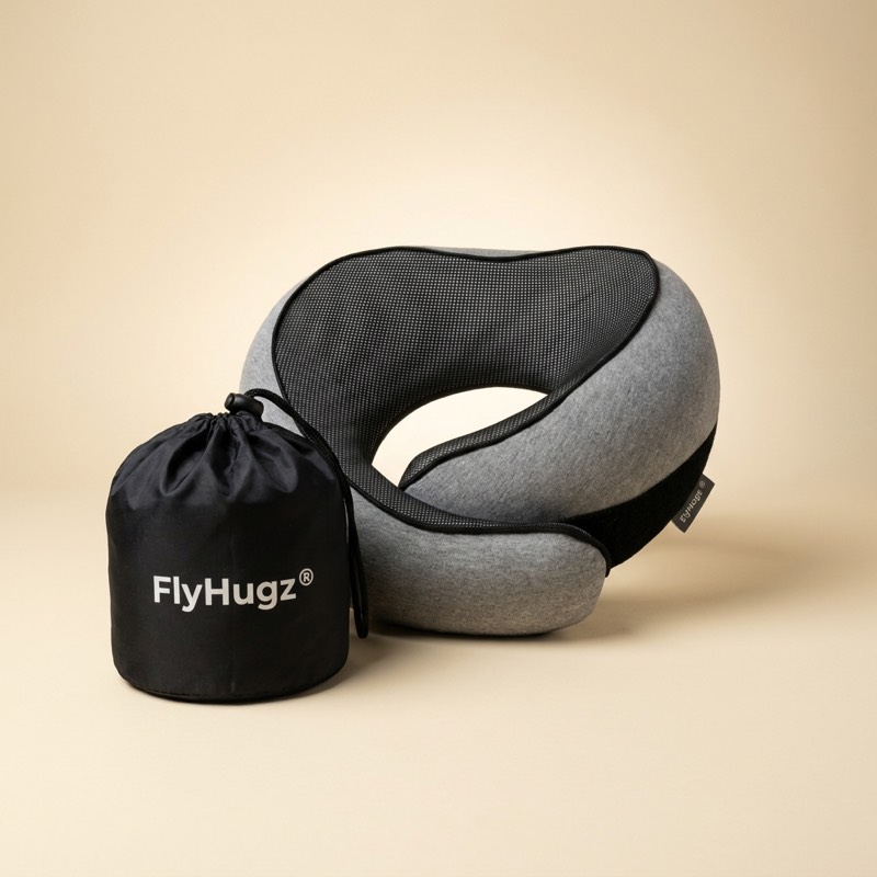 Memory Foam Travel Pillow